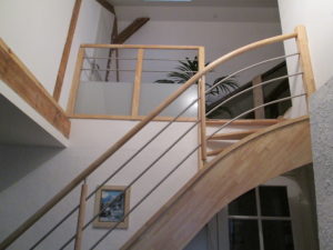 Escalier GC68 et garde-corps